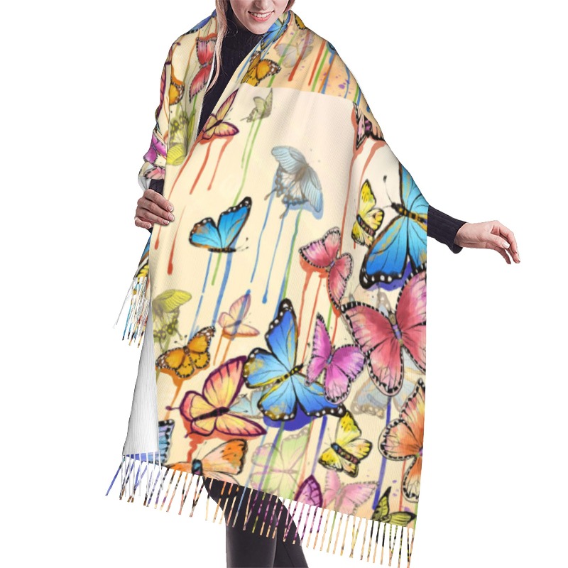 Cashmere Pashmina Wrap - Cachecol de Cashmere de Inverno com