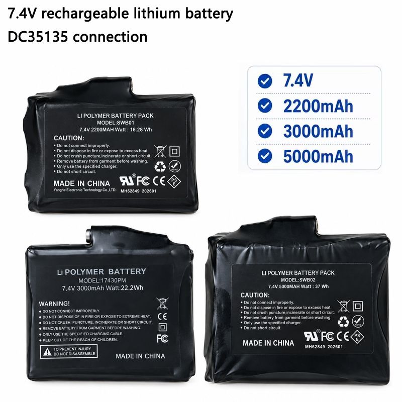 Bateria de lítio recarregável  - Heated Vest Battery avaliação e preço