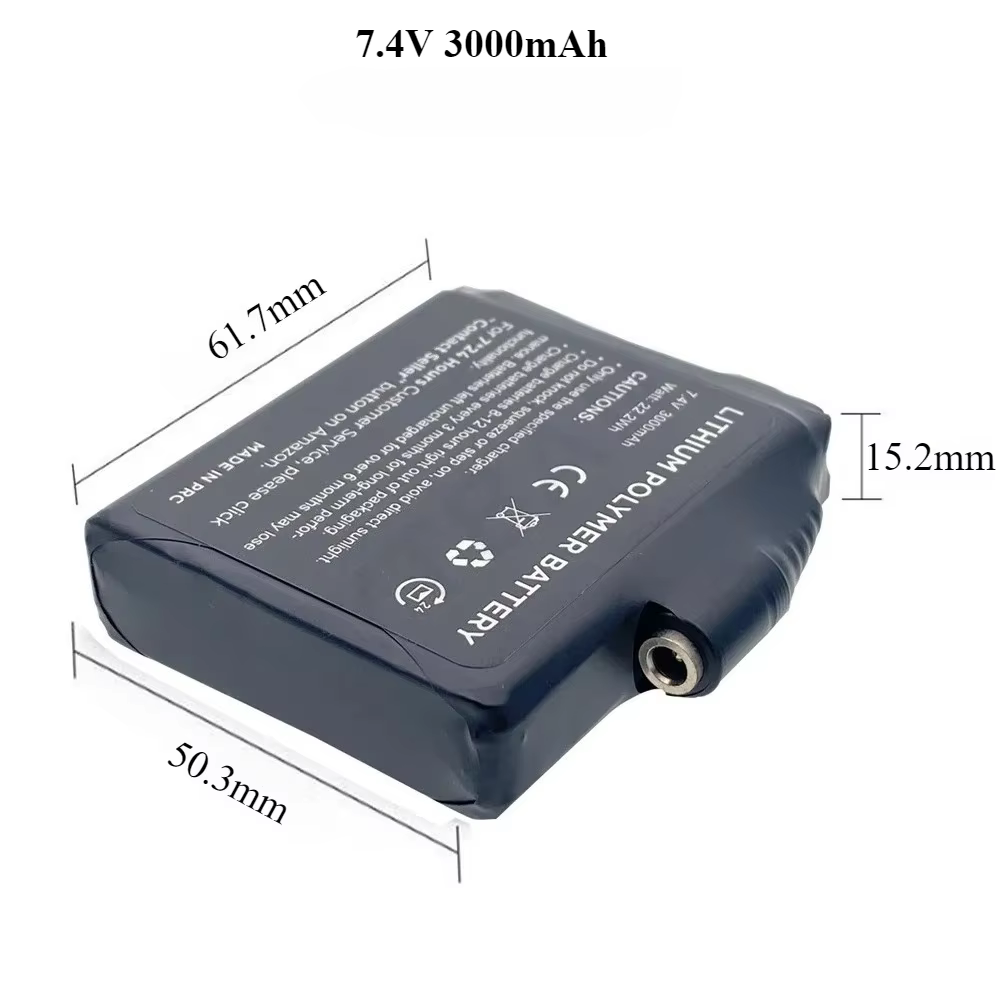 Bateria de lítio recarregável  - Heated Vest Battery avaliação e preço