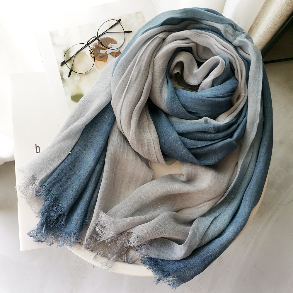Cachecol Unissex de Algodão e  - Shawl Wrap Winter avaliação e preço