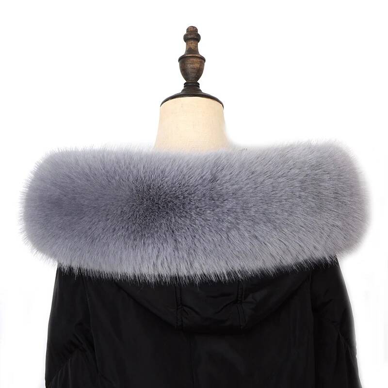 Colarinho de pele sintética pa - Shawl Wrap Winter avaliação e preço