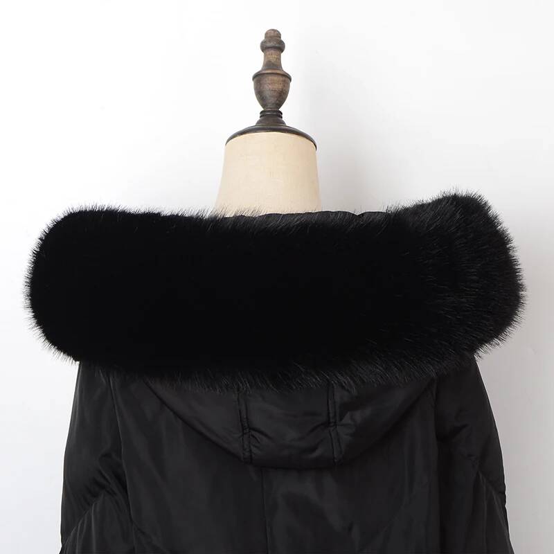 Colarinho de pele sintética pa - Shawl Wrap Winter avaliação e preço