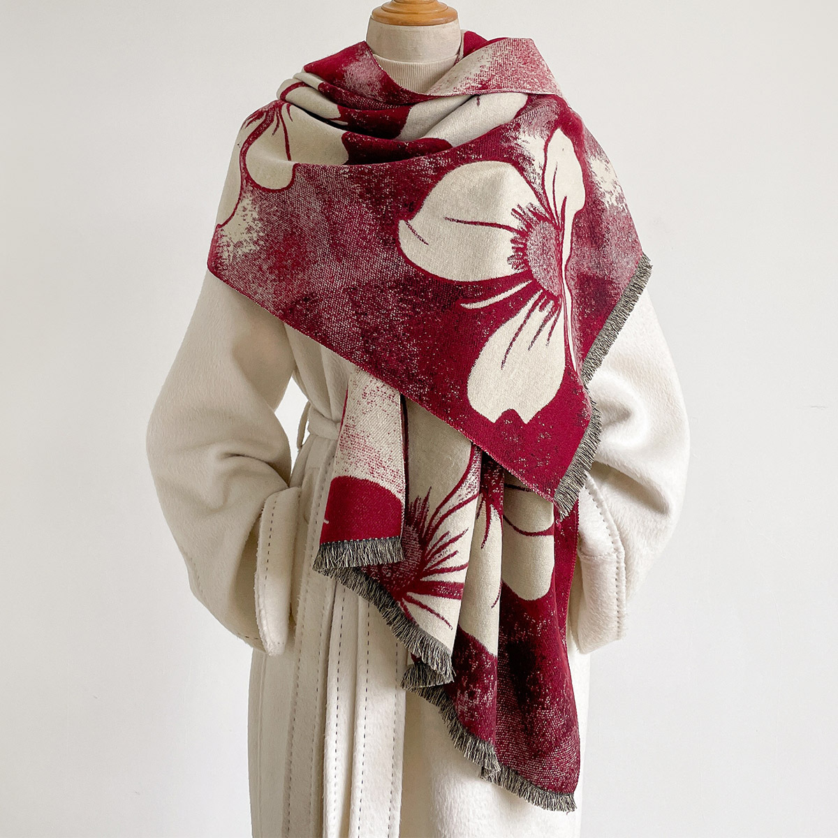 Cachecol Feminino de Imitação  - Cashmere Pashmina Wrap avaliação e preço