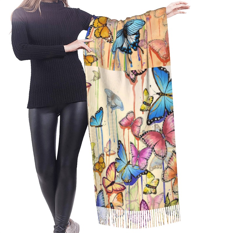 Cachecol de Cashmere de Invern - Cashmere Pashmina Wrap avaliação e preço