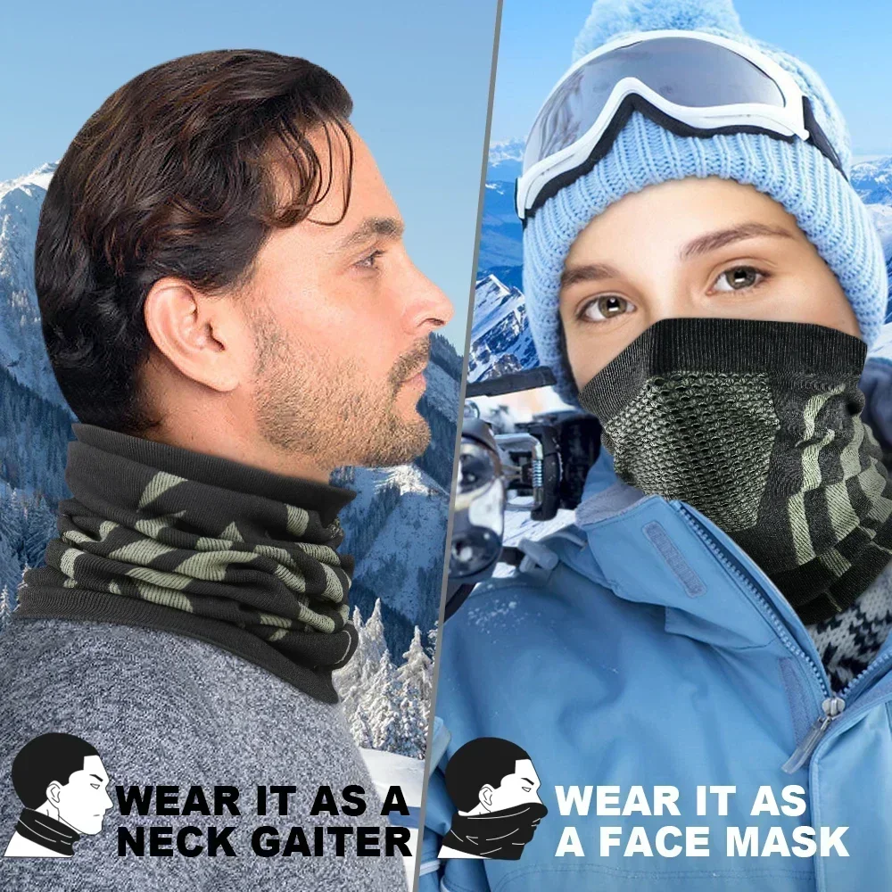 Inverno anel tubo lenços balac - Neck Gaiter Fleece avaliação e preço
